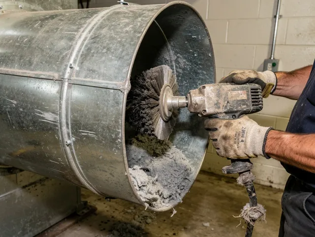 Industrial-grade dryer vent cleaning by Fallbrook Dryer Vent Cleaning in Fallbrook